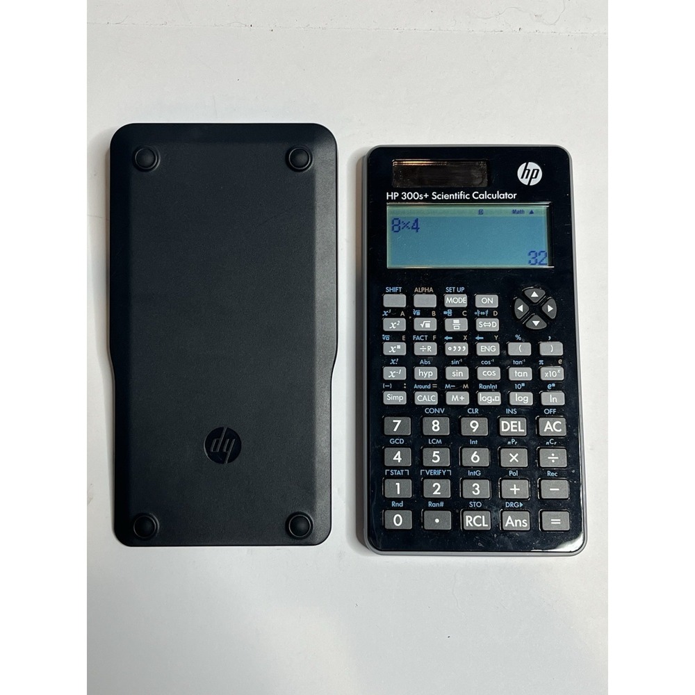HP 300S+ Scientific Calculator With Case In Working Condition